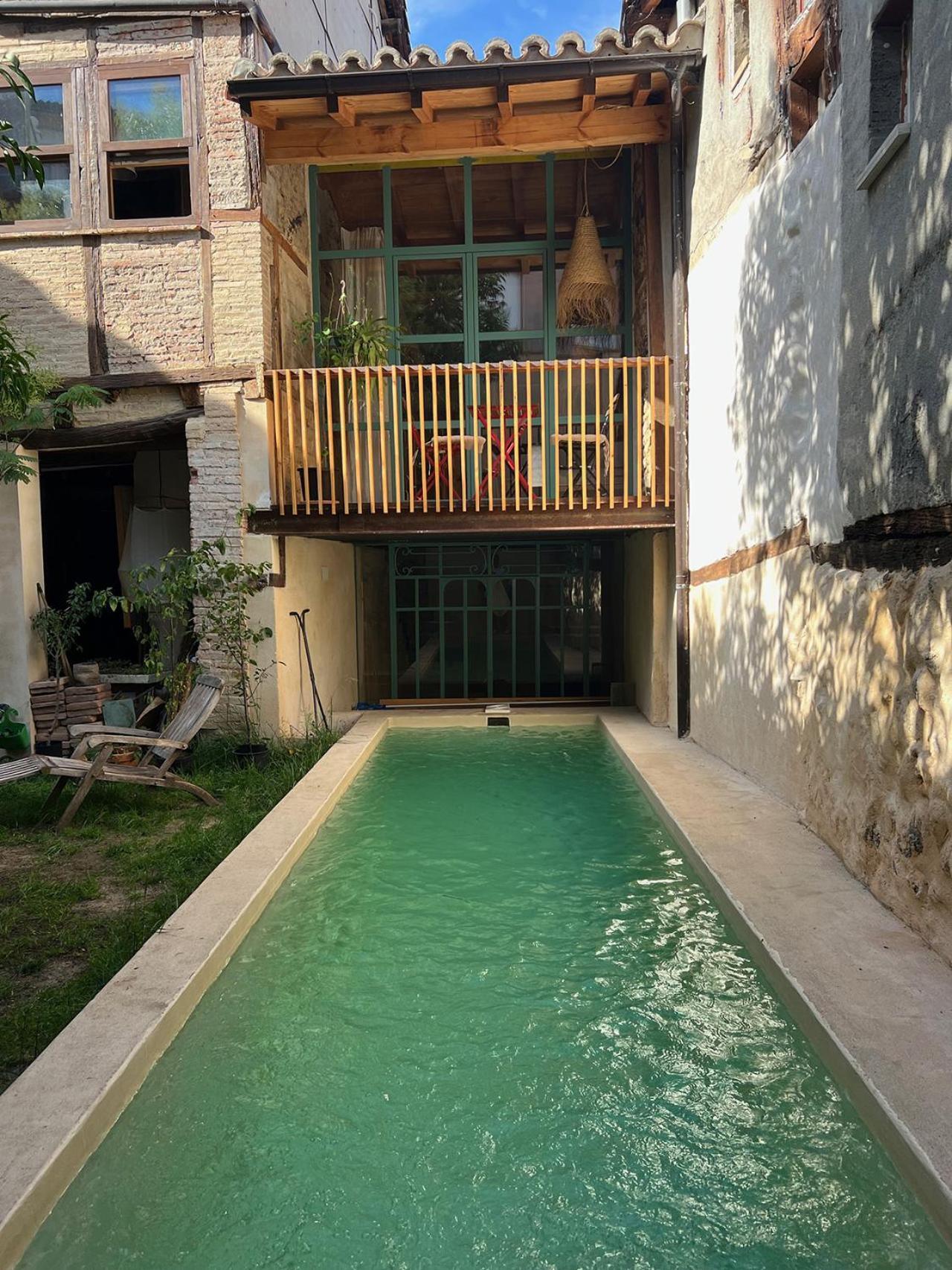 Duplex Independiente Con Patio Y Piscina La Nueva Канделеда Экстерьер фото